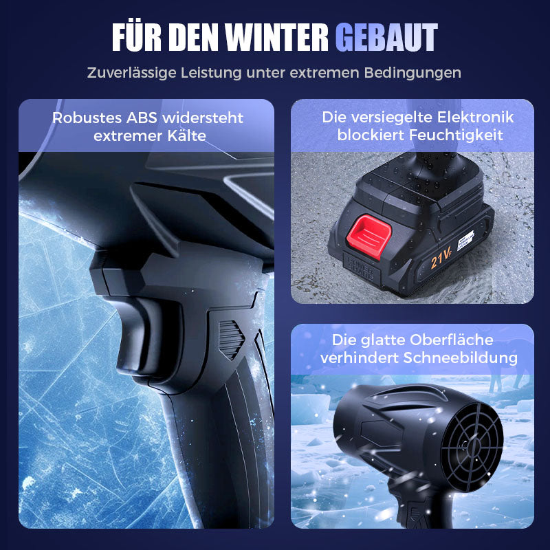 Leistungsstarkes elektrisches Handheld-Gebläse für Schneeräumung