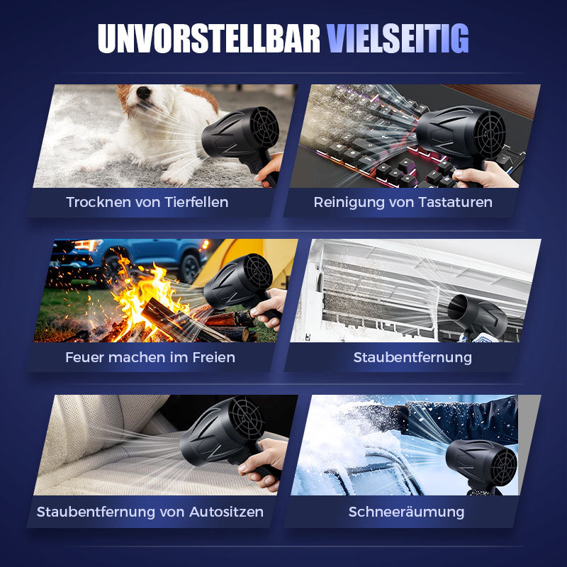 Leistungsstarkes elektrisches Handheld-Gebläse für Schneeräumung