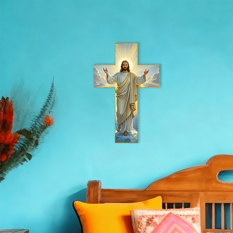 💥Heißer Verkäufer 50% Rabatt💥Retro-Wandkreuz mit Jesus Christus