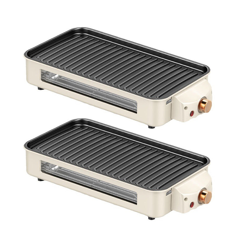 🍖 Großer, vielseitiger, rauchfreier Elektrogrill mit abnehmbaren Teilen