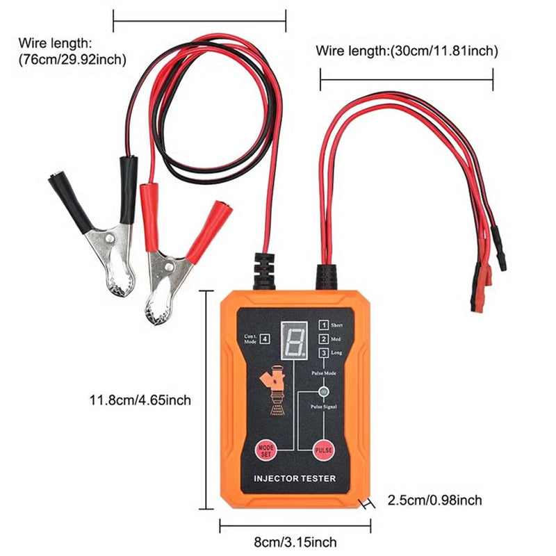 🔧 50% RABATT! ⚙️ Professionelles 4-Modus-Werkzeug zum Testen & Reinigen von Einspritzdüsen – Präzise Diagnose, Universell & Einfach zu Bedienen 🚗