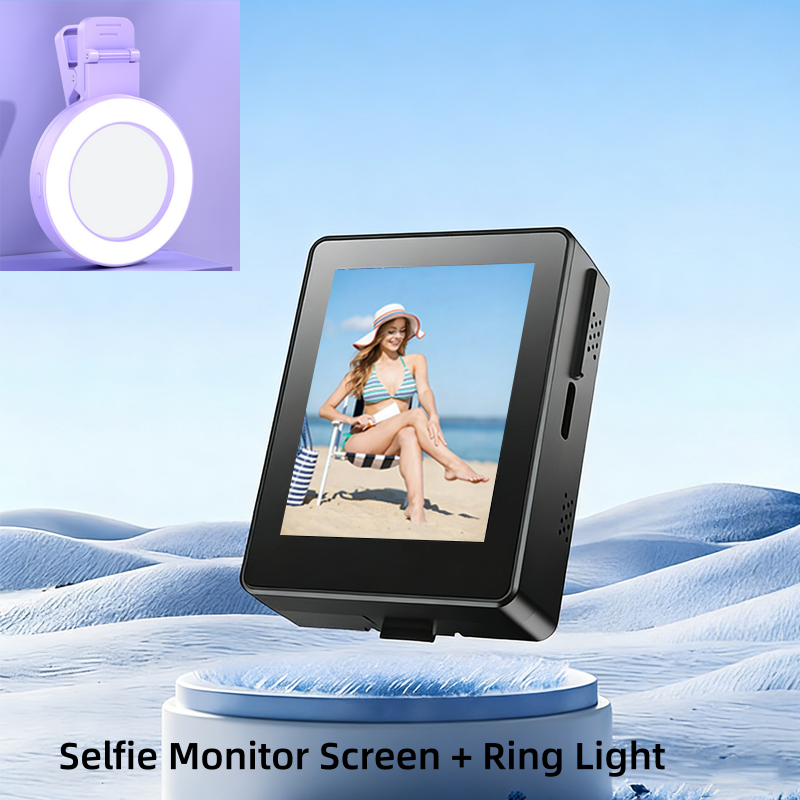 Tragbarer drahtloser Selfie-Monitor für Rückfahrkamera