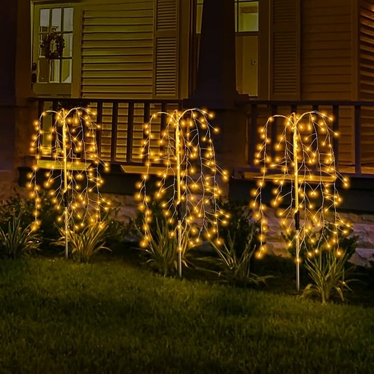 đĄ KAUFE 3, ERHALTE 1 GRATIS! âïž Solarbeleuchtung fĂŒr Den AuĂenbereich â Wunderschöne Garten- & Wegambiance, Automatisches Ein/Aus & Wetterfest đĄ