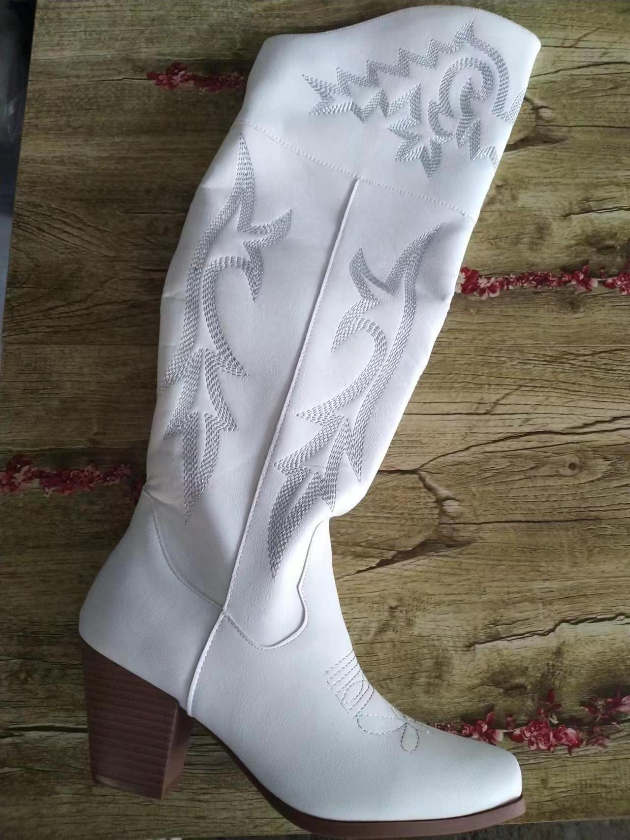 Kniehohe Cowboystiefel
