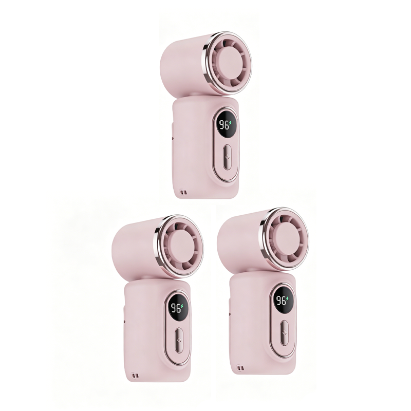 🌀💨Tragbarer Clip-Ventilator mit LED-Anzeige