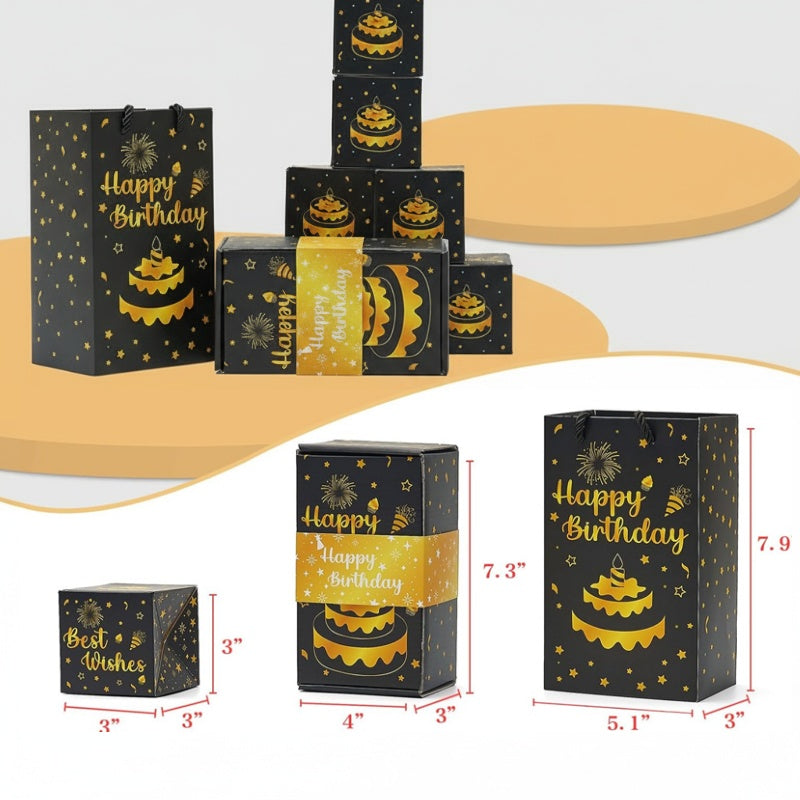 Überraschungs-Pop-up-Geschenkset