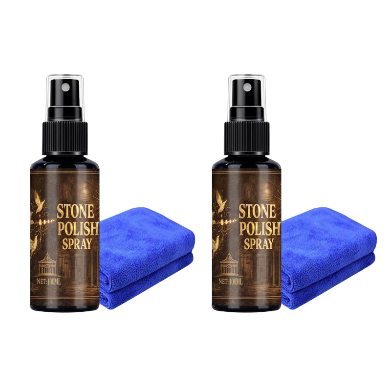 Tombstone Polierspray mit Handtuch