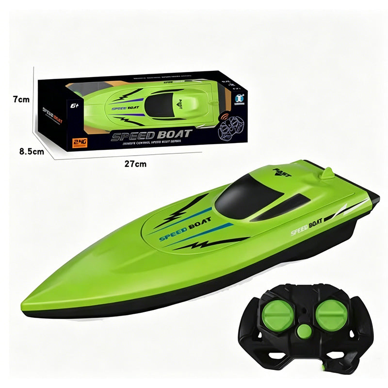 2.4-GHz-Hochgeschwindigkeits-RC-Boot mit zwei Motoren