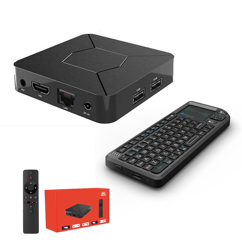 4K Android TV Box mit 2,4G/5G WLAN und Bluetooth 5.0