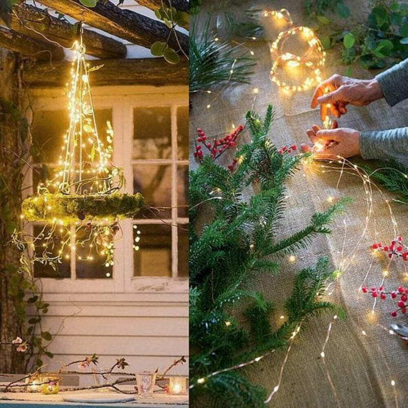 🎅Weihnachts-LED-Glühwürmchen-Lichterkette🔥🔥