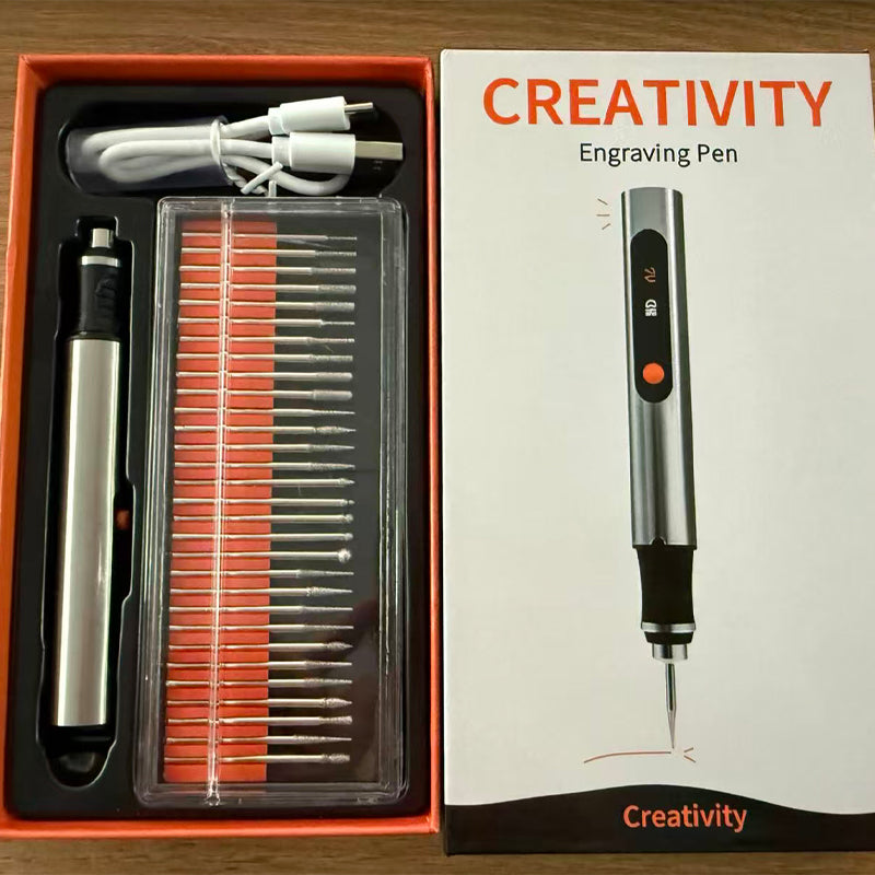 Kabelloses, wiederaufladbares Präzisionsgravierstift-Set