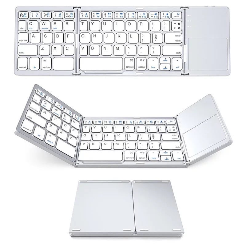Faltbare drahtlose Bluetooth-Tastatur für Telefon