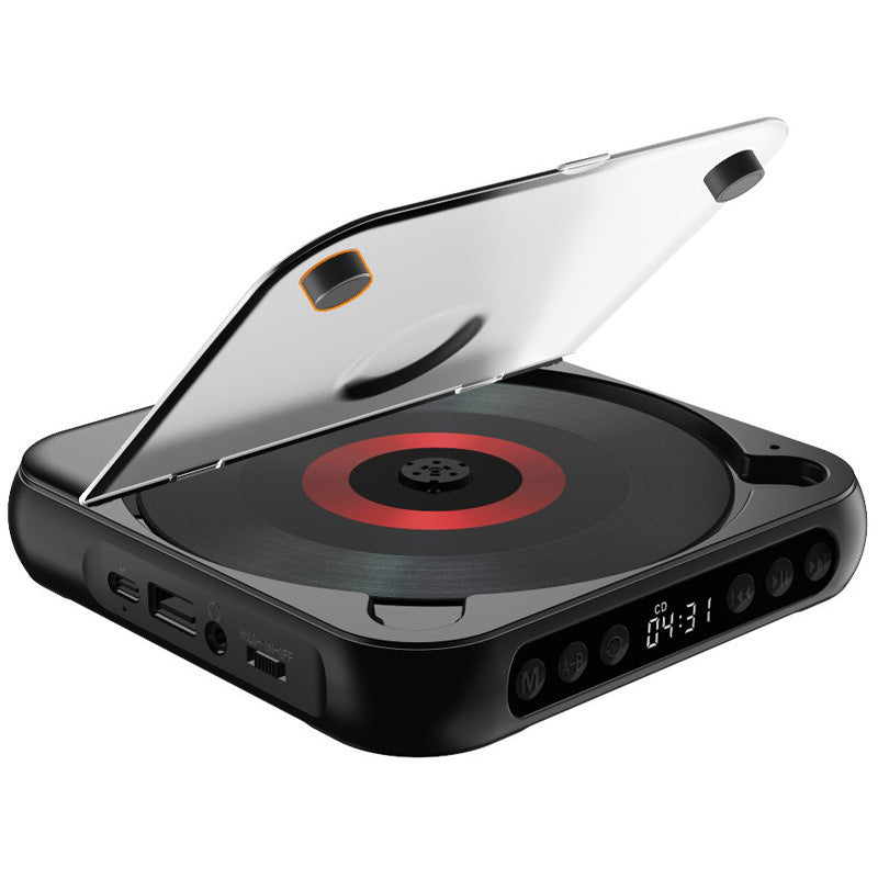 💿50 % RABATT | Retro-CD-Player mit Bluetooth 5.3 – verlustfreier, klarer Klang, wiederaufladbarer Akku mit 2000 mAh, spielt alle CDs und MP3-Discs ab!
