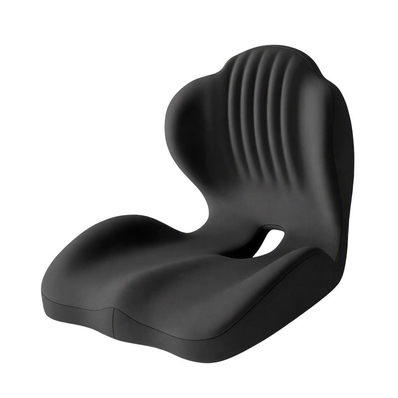 đȘ Ergonomisches Sitzkissen aus Memory-Schaum â Integrierte RĂŒckenstĂŒtze, orthopĂ€disch & vielseitig â Ideal fĂŒr BĂŒrostuhl, Auto & Homeoffice âš