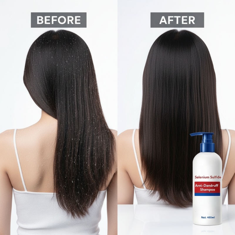 Selensulfid Anti-Schuppen- und Ölregulierendes Shampoo