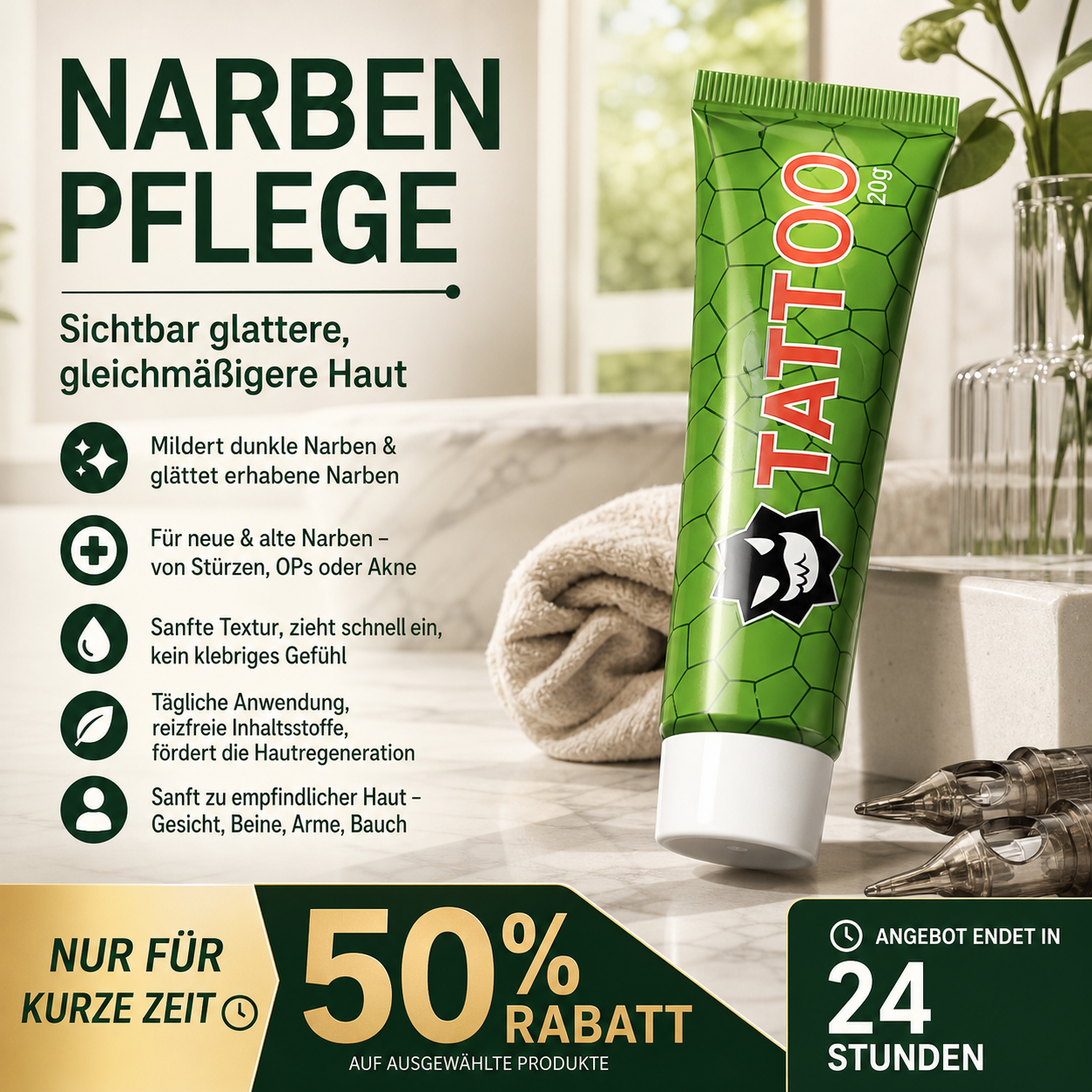 Salbe zur Narbenentfernung