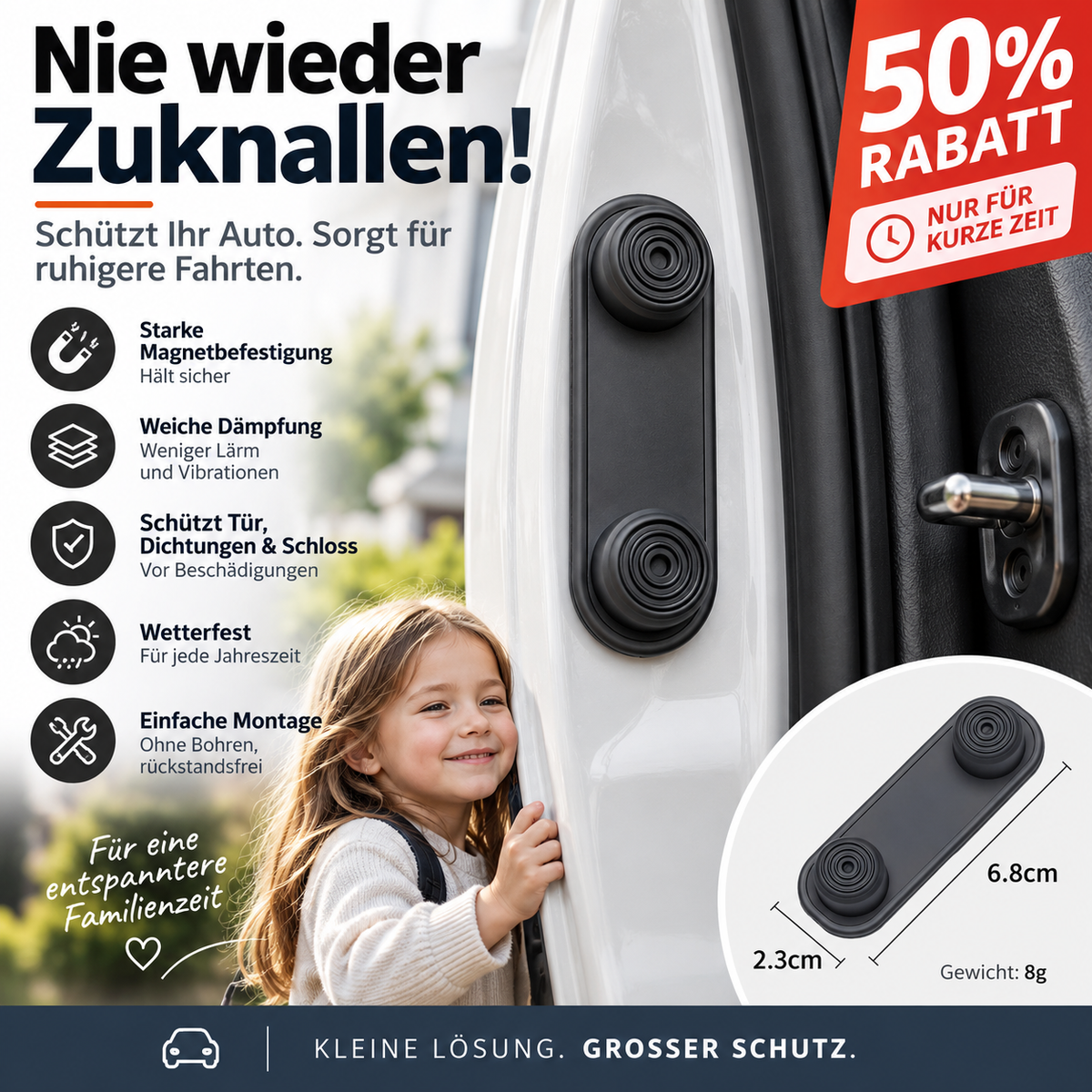 ✨ Magnetische Schutzabdeckung für die Autotür