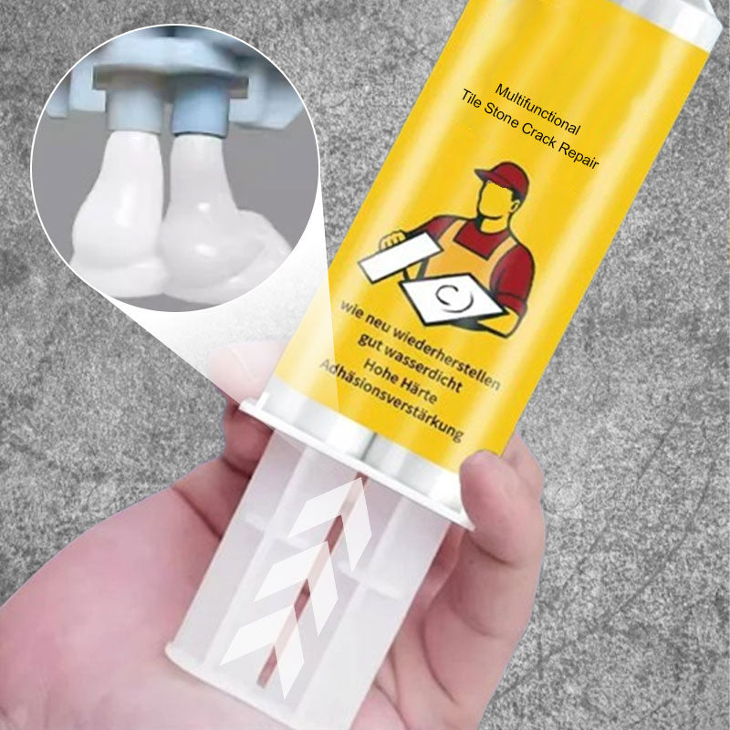 🔥Heißer Verkauf 62% Rabatt✨Multifunktionales Reparatur-Set für Risse in Fliesen und Steinen