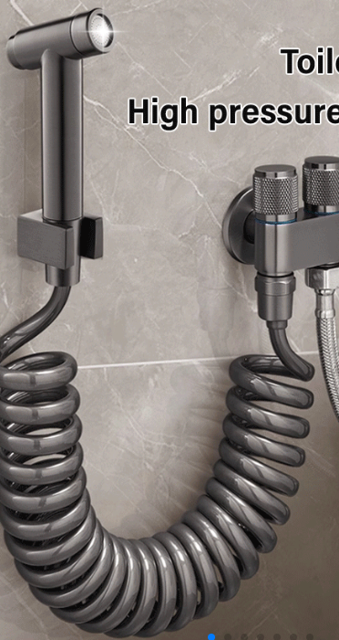 [Toilettenpartner] Hochdruckpistole mit einem Einlass und zwei Auslässen