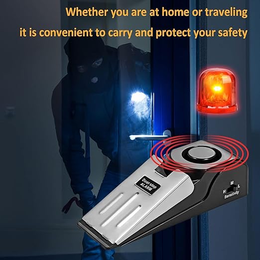 【Heutiges Sonderangebot】⚡Türstopper-Alarm für mehr Sicherheit – Einfache Montage ohne Werkzeug