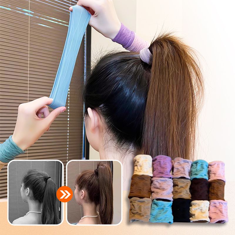 Set mit hoch elastischen Haargummis (50 % Rabatt)