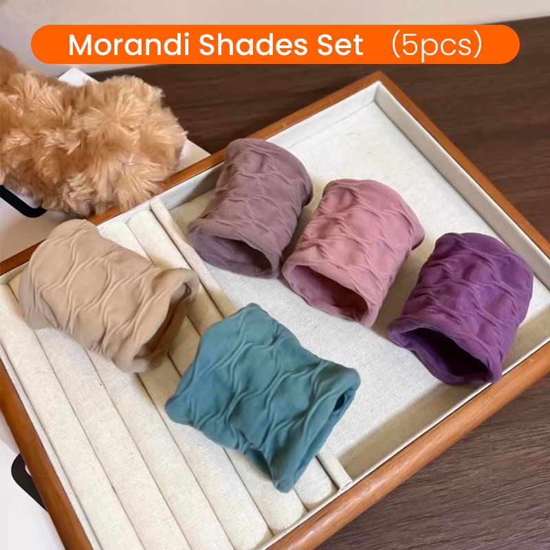 Set mit hoch elastischen Haargummis (50 % Rabatt)