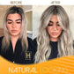 💕Haarverlängerung Unsichtbar Haarteil Extensions Haarverdichtung (55.8CM)
