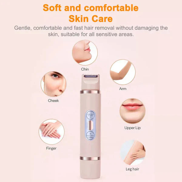 🎉Begrenztes Angebot: 50% Rabatt🌸2-in-1 Akku-Elektrorasierer für Damen