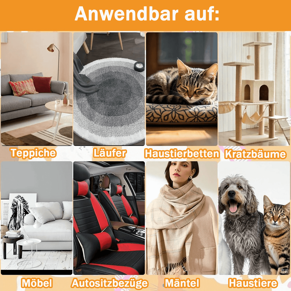 🔥Letzter Tag🐶🐱Tierhaarentferner-Elektrostatikhandschuhe