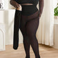 🔥 Blitzverkauf: 50 % Rabatt!!⚡Über 50.000 verkauft! 🏆❄️Flawless Legs – künstliche, durchscheinende, warme, mit Plüsch gefütterte, elastische Strumpfhose
