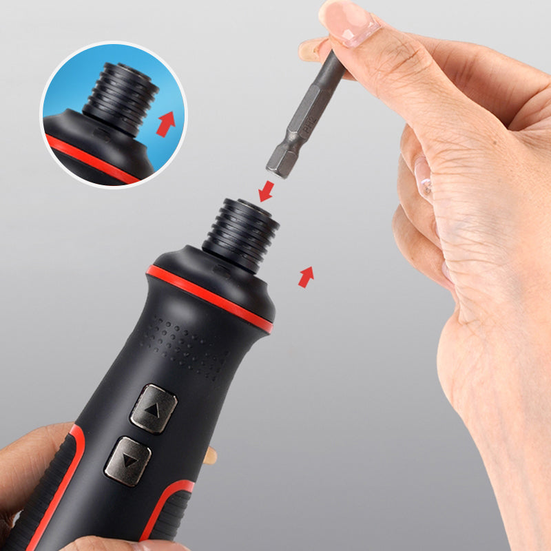 🔥Praktische Geschenke - Tragbarer elektrischer Schraubenziehersatz für zu Hause💥💥