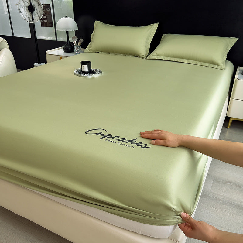 🔥2025 Verkaufsschlager50% Rabatt❄️Summer Ice Cooling Silky Bed Spannbettlaken-Kissenbezug🛏️