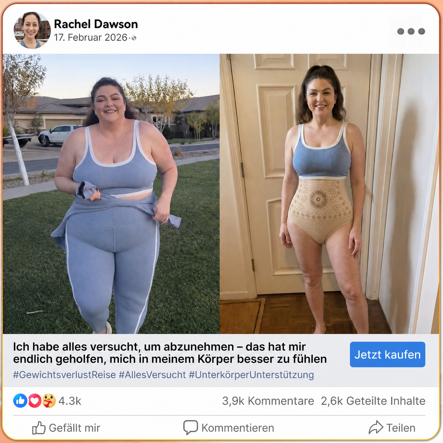 🥳 Unverzichtbare Aktionen im Jahr 2026 💞4-in-1 Shapewear-Shorts