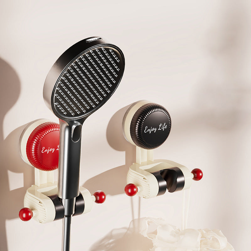 🚿🌟 Verstellbare Duschhalterung mit Saugnapf – Installation ohne Bohren, 360° drehbar 💦✨