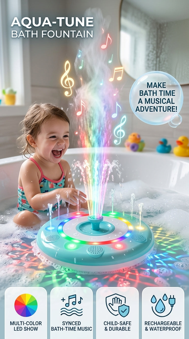 🎵 Badezimmer-Musikbrunnen-Spielzeug