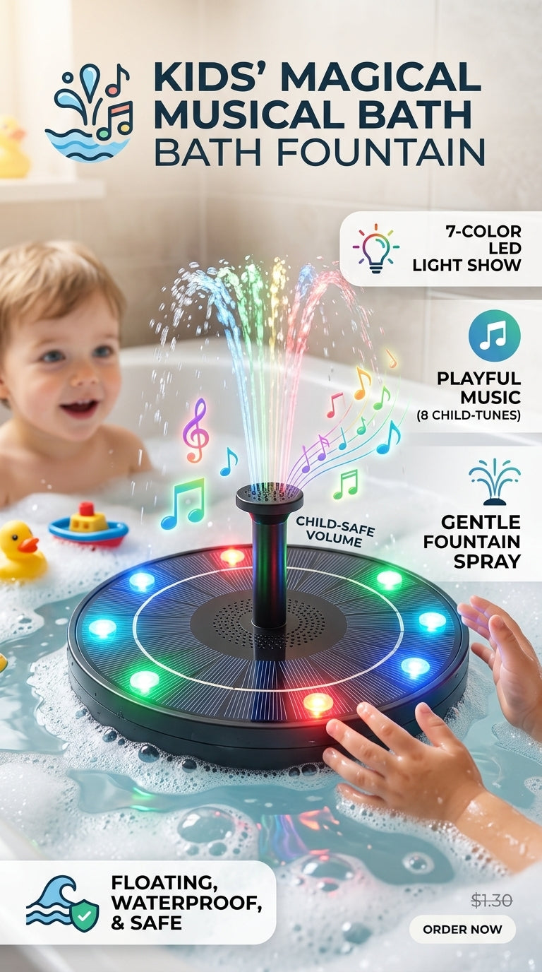 🎵 Badezimmer-Musikbrunnen-Spielzeug