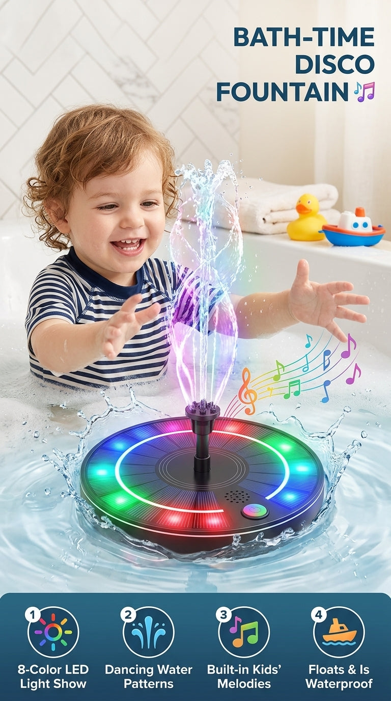 🎵 Badezimmer-Musikbrunnen-Spielzeug