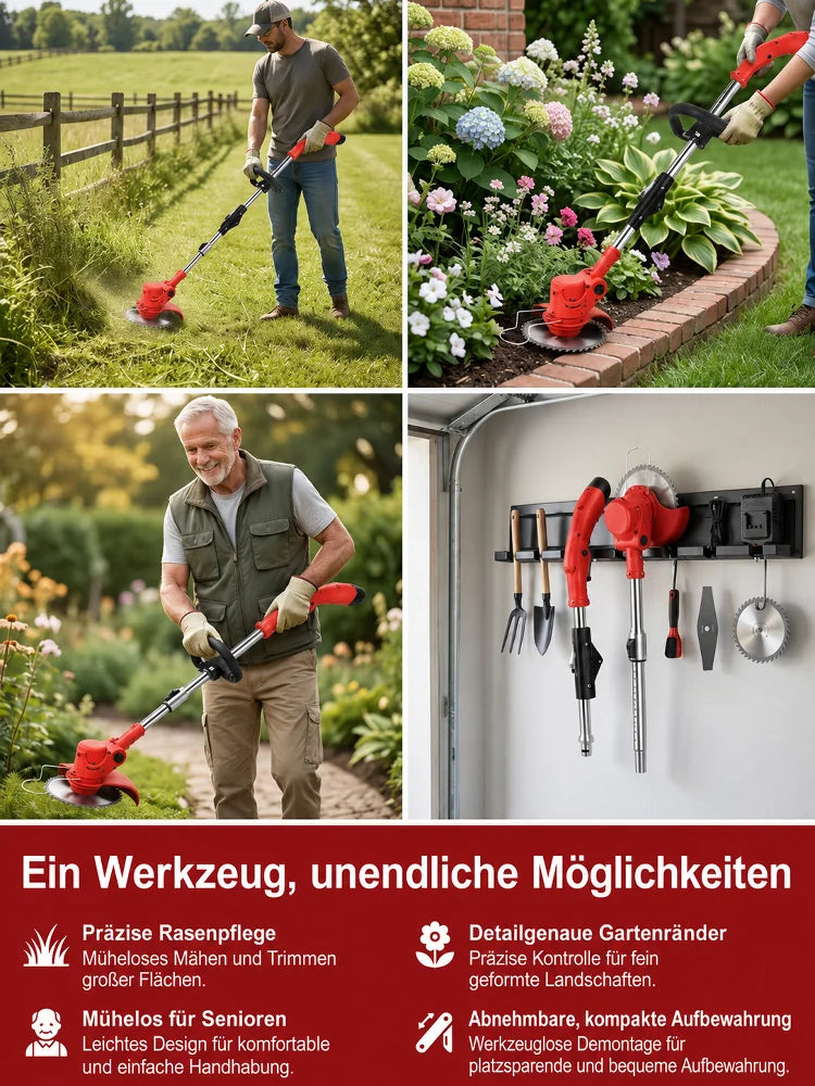 🔥 Heiße Rabatte 2026  💦 1500 W tragbarer Rasenmäher