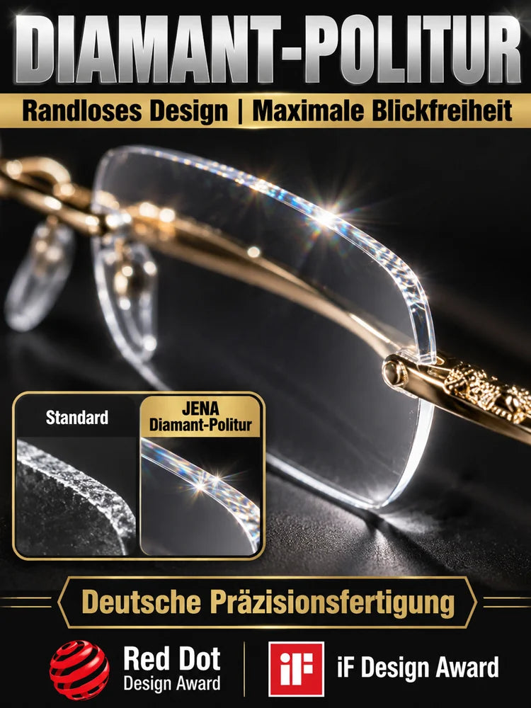 🔥Nya Sapphire anti-blå läsglasögon med hög hårdhet för dubbla användningsområden✨