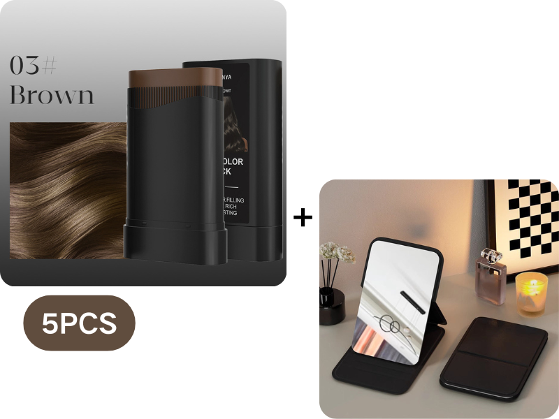 🧔‍♂️ KAUF 1, BEKOMME 1 GRATIS! ✨ Haar- und Bart-Füllstift – Grauhaar abdecken, wasserfest, natürliches Ergebnis ✨