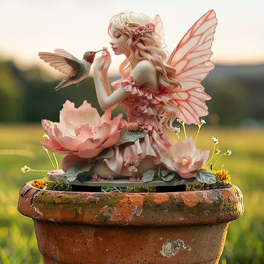 Bohemian Fairy Blumentopf-Dekoration