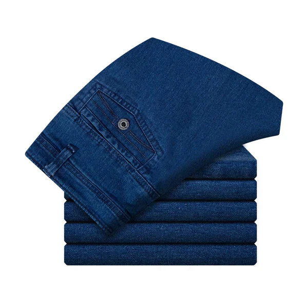 🔥Herren Jeans mit hoher Taille und geradem Schnitt