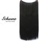 💕Haarverlängerung Unsichtbar Haarteil Extensions Haarverdichtung (55.8CM)