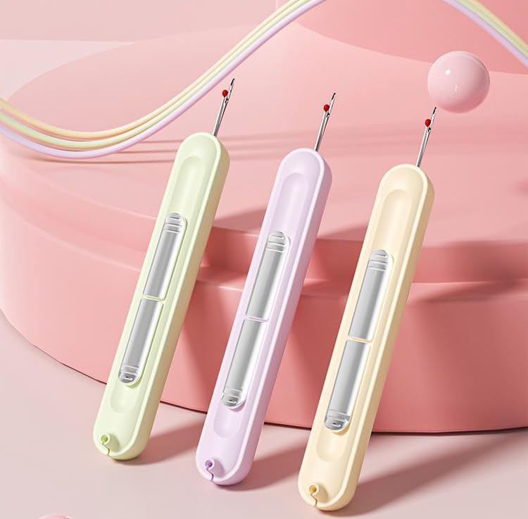 🧵 Automatische Nadeleinfädler, 2-in-1 Werkzeug zum Einfädeln und Entfernen von Faden