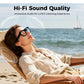 KI-Smart-Brille mit ChatGPT, 8-MP-Kamera und HD 1200P 4K-Videoaufzeichnung, Echtzeitübersetzung in über 160 Sprachen, Bluetooth 5.4, HiFi-Audio- und Musiksteuerung, intelligente Sonnenbrille mit Videoaufzeichnung für unterwegs