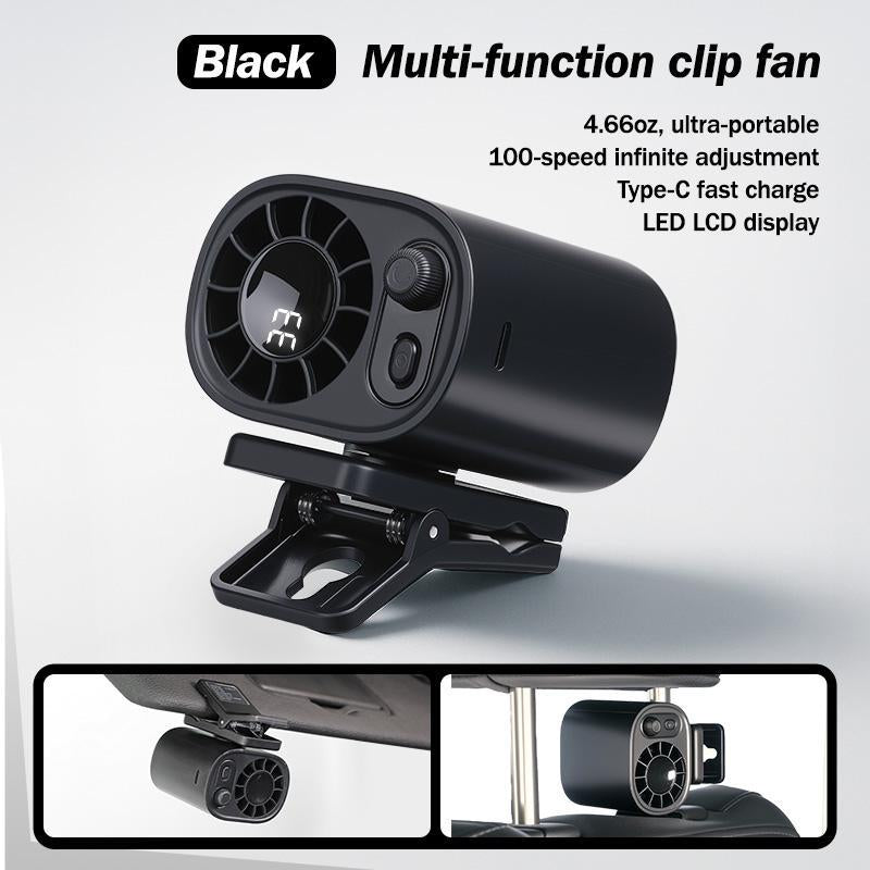 Wiederaufladbarer Clip-On-Luftkühler für den Außenbereich