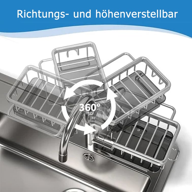 (HEISSER VERKAUF - 49% RABATT) Organizer für die Küchenspüle