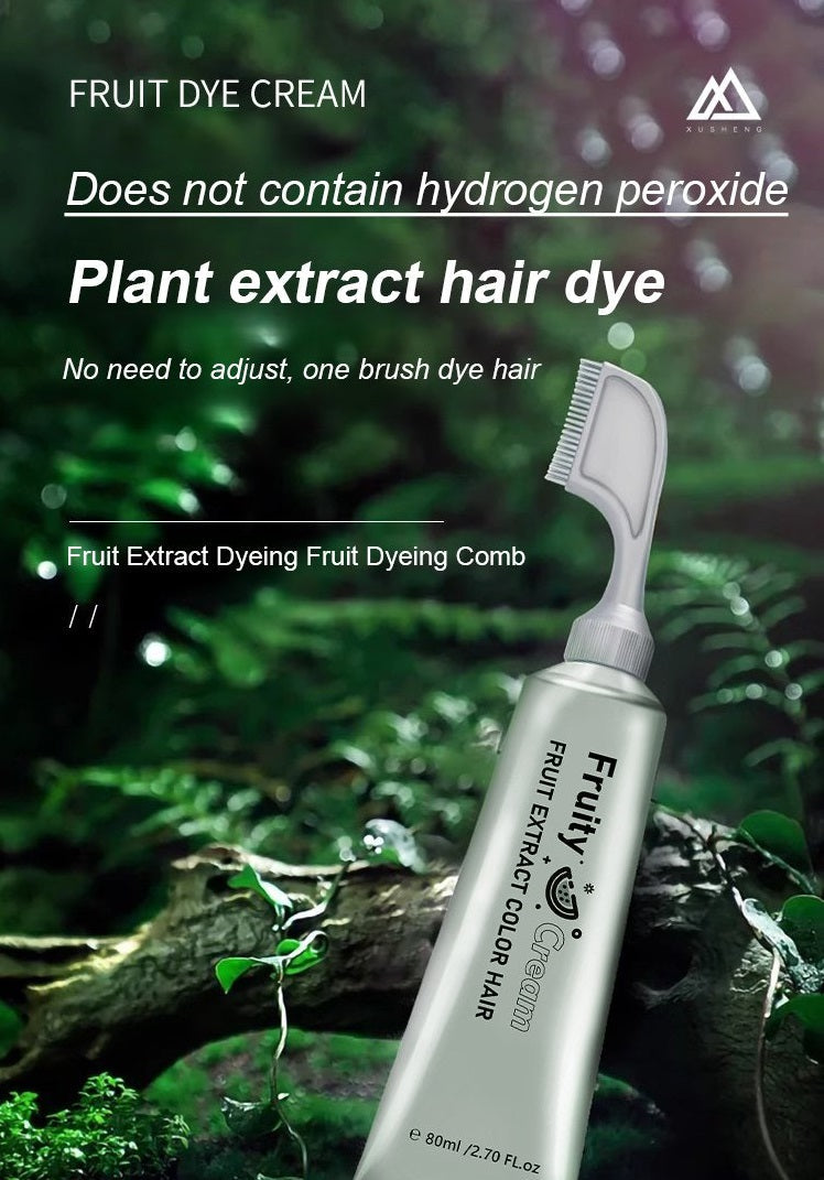 🔥2026 Heißer Verkauf🔥Fruit Essence Haarfärbekamm
