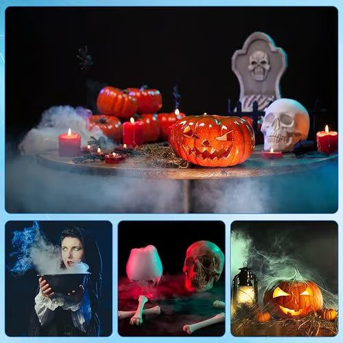 💨 JETZT 50 % RABATT! ⚡ Ultraschall-Nebelmaschine mit 12 LEDs – Erzeugt kühlen Nebel und farbiges Licht – Ideal für Luftbefeuchter, Springbrunnen oder Halloween-Dekoration – läuft leise im Wasser 💧✨