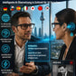 KI-Smart-Brille mit ChatGPT, 8-MP-Kamera und HD 1200P 4K-Videoaufzeichnung, Echtzeitübersetzung in über 160 Sprachen, Bluetooth 5.4, HiFi-Audio- und Musiksteuerung, intelligente Sonnenbrille mit Videoaufzeichnung für unterwegs